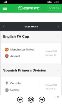 Football Live Score 24 Screenshot Image