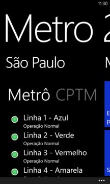 Metro 2U SP Screenshot Image