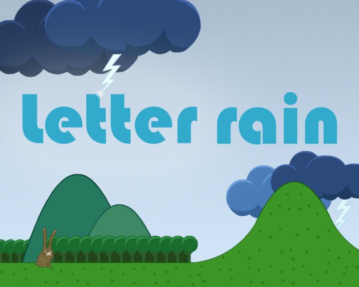 Letter Rain Image