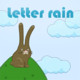 Letter Rain Icon Image
