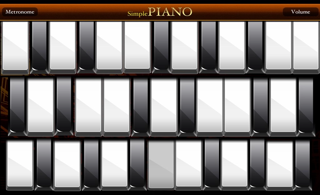 The Simple Piano Screenshot Image