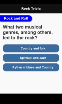 Rock Trivia Screenshot Image