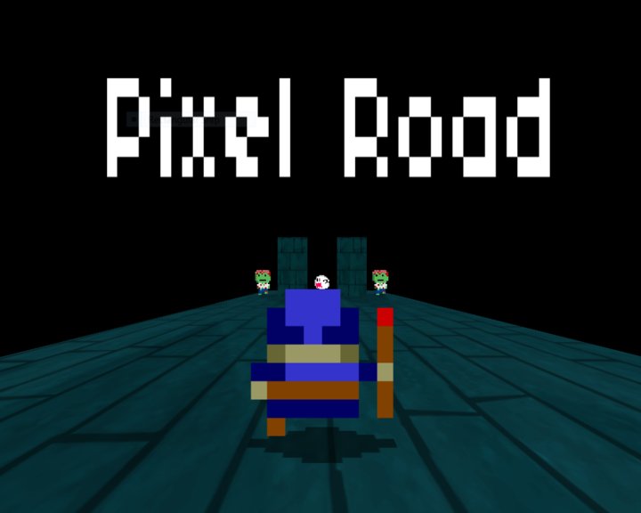 Pixel Road Image