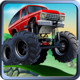 Hill Climbing Monster Car Race Icon Image
