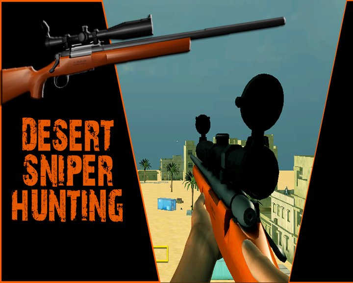 Desert Sniper Shooting 3D Image
