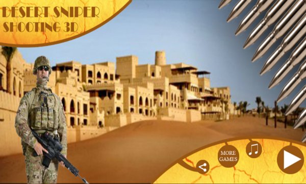Desert Sniper Shooting 3D Screenshot Image