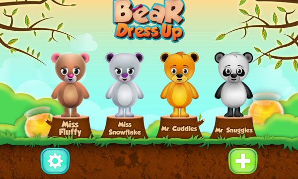 Bear Dress Up Games for Kids and Toddlers Screenshot Image