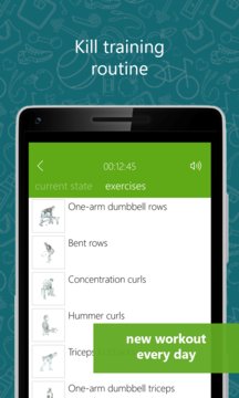 My Fitness - app for strength training Screenshot Image