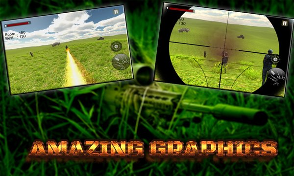 Mountain Sniper Terrorist Shooter 3D Screenshot Image