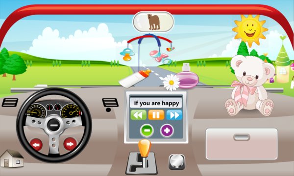 Baby Toy Car Game For Toddlers With Nursery Rhymes Screenshot Image