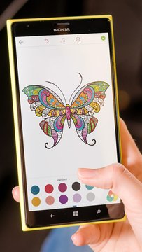 Butterfly Coloring Pages Screenshot Image