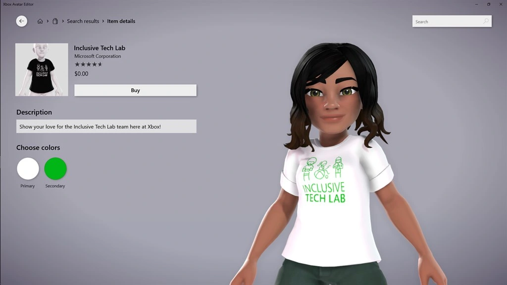 Xbox Avatar Editor Screenshot Image #10