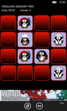 Penguins Memory App Screenshot 2