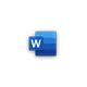 Word Mobile Icon Image
