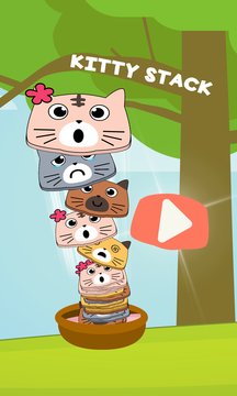 Kitty Tower Stacker Screenshot Image