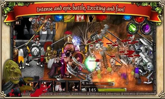 Spartans VS Zombies Defense Screenshot Image