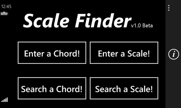 Scale Finder Screenshot Image