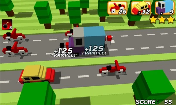 Crashy Road Screenshot Image