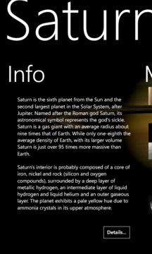 Saturn Pictures Screenshot Image