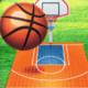 Basketball Shooting Icon Image