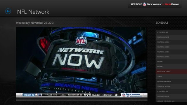 Watch NFL Network
