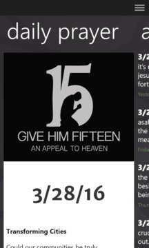 Give Him Fifteen