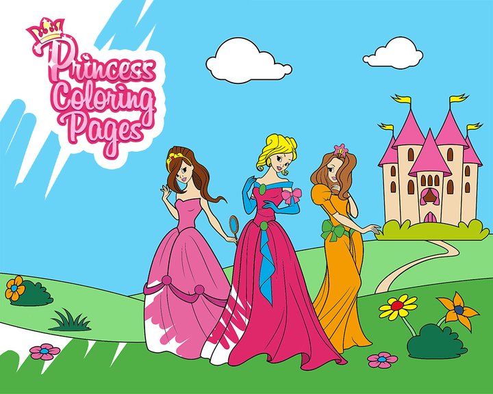 Princess Coloring Pages Image