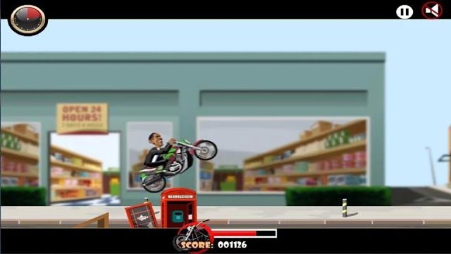 Obama Ride Bike App Screenshot 1