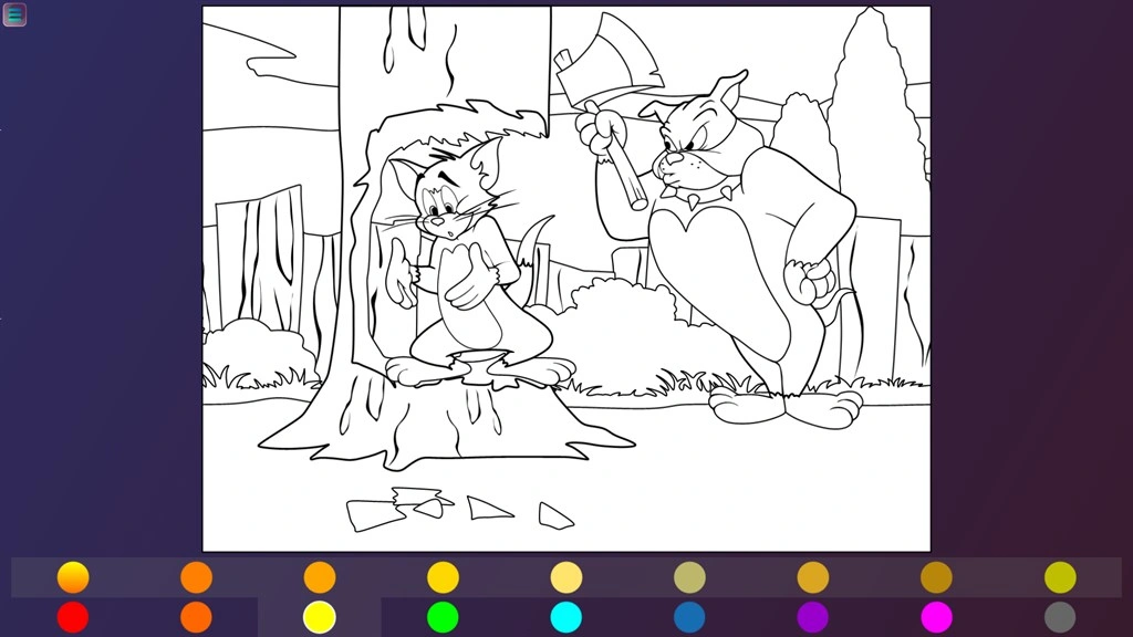 Tom and Jerry Art Games Screenshot Image #10