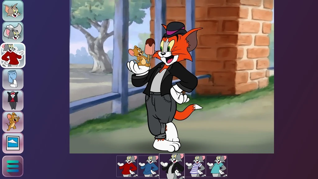 Tom and Jerry Art Games Screenshot Image #2