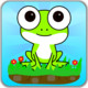 Frog Running Fast Icon Image