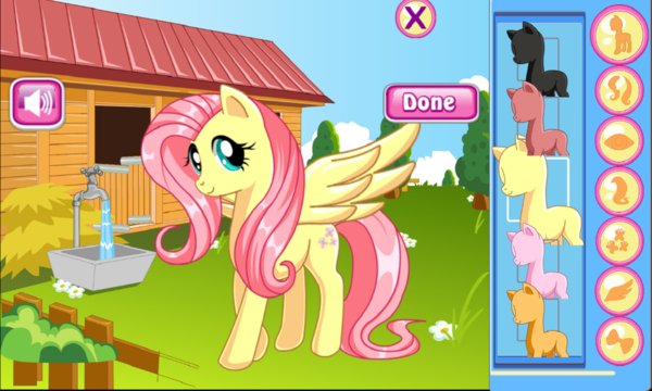 Pony Makeover Hair Salon Screenshot Image