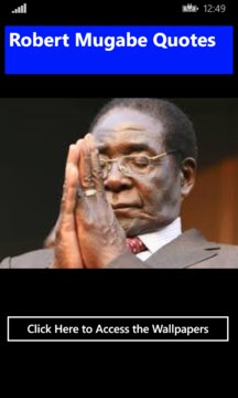 Robert Mugabe Quotes Screenshot Image