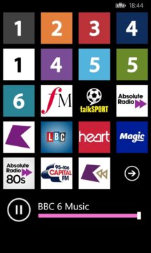 Radios British Screenshot Image
