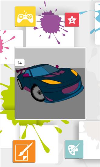 Hot Wheels Paint Screenshot Image