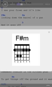 Phone Guitar Tab Screenshot Image