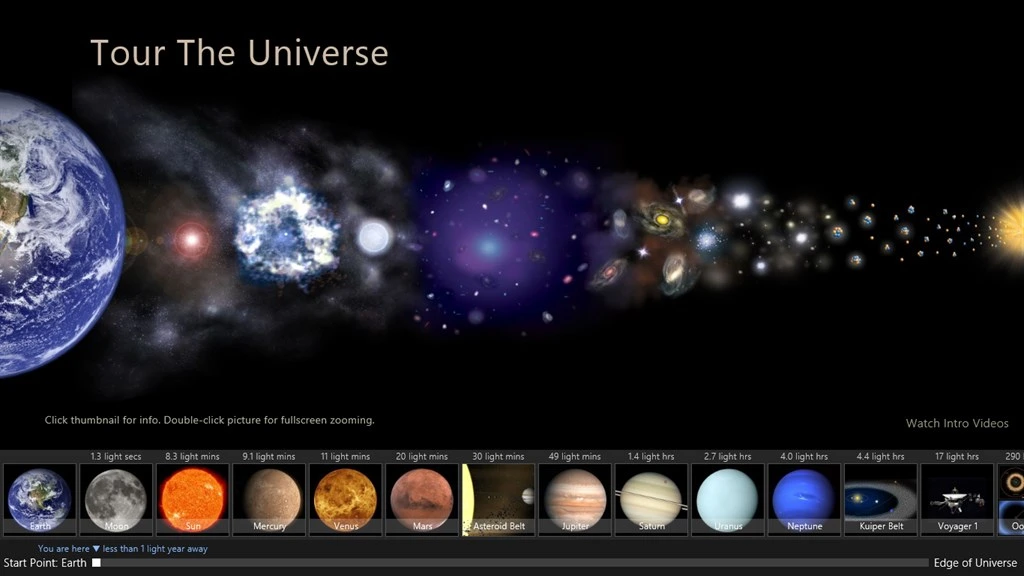 Tour The Universe Screenshot Image #1