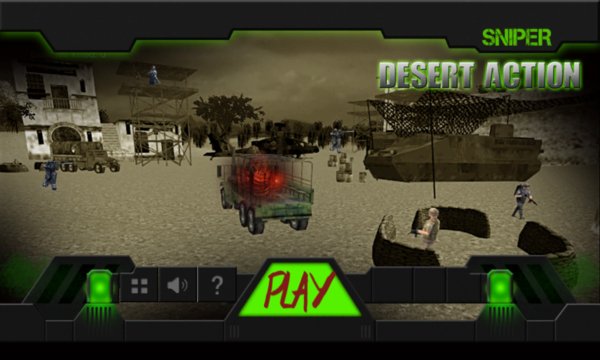 Sniper Desert Action Screenshot Image