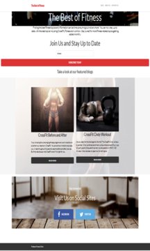 The Best of Fitness Screenshot Image