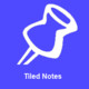 Tiled Notes Icon Image
