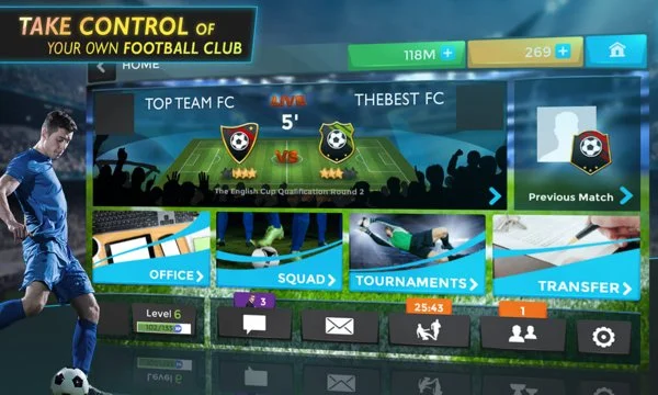 Football Management Ultra FMU 2015 Screenshot Image