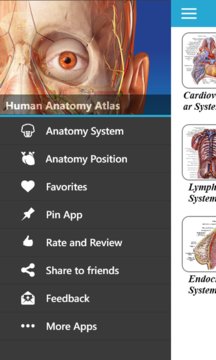 Human Anatomy Atlas Screenshot Image