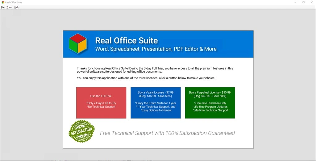 Real Office Suite Screenshot Image #6