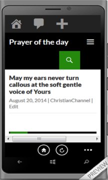 Prayer of the Day Screenshot Image