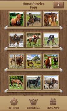 Horse Puzzles Screenshot Image