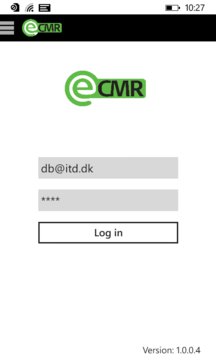 eCMR Screenshot Image