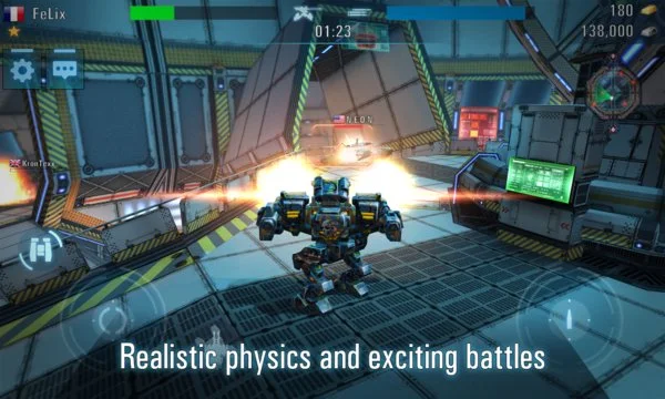 Tanks VS Robots Screenshot Image