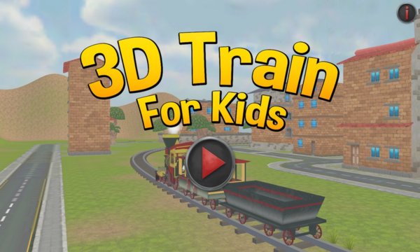 3D Train For Kids