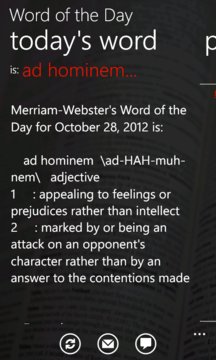 Word of the Day App Screenshot 2