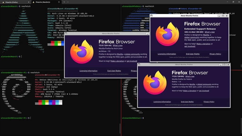 Pistachio Linux Screenshot Image
